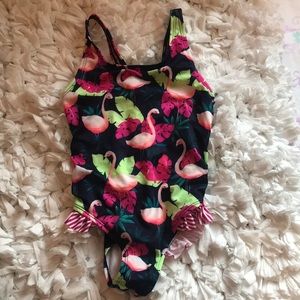 Gymboree flamingo swimwear
